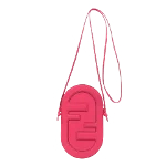 Pink Leather Fendi Crossbody Bag