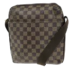 Brown Canvas Louis Vuitton Trotteur