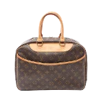 Brown Canvas Louis Vuitton Deauville 