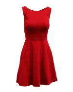 Red Viscose Kate Spade Dress