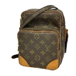 Brown Fabric Louis Vuitton Amazone