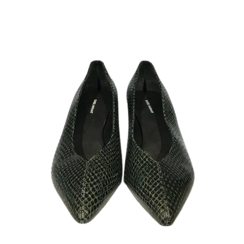 Black Leather Isabel Marant Sandals