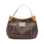 Brown Leather Louis Vuitton Galliera