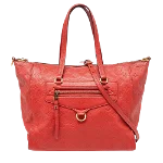 Red Leather Louis Vuitton Lumineuse