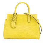 Yellow Leather Louis Vuitton Tote 