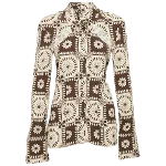 Brown Fabric Nanushka Shirt