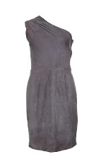 Grey Suede Jimmy Choo Dress