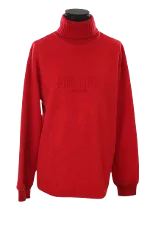 Red Polyester Moschino Sweater