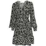 Black Polyester Stine Goya Dress