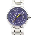 Purple Metal Louis Vuitton Watch