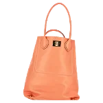 Orange Leather Emilio Pucci Handbag