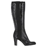 Black Leather Sergio Rossi Boots