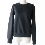 Black Cotton Burberry Sweatshirt