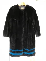 Black Fur Yves salomon Coat