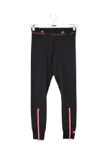 Black Polyester Adidas Pants