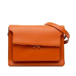 Orange Leather Marni Trunk