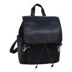 Black Leather Gucci Backpack