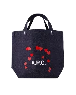 Blue Cotton A.P.C Tote