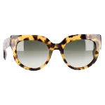 Brown Plastic Prada Sunglasses