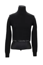 Black Polyester Calvin Klein Sweatshirt