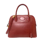 Red Leather Hermès Handbag