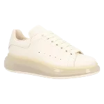 Beige Leather Alexander McQueen Sneakers