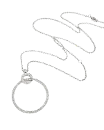 White White Gold Piaget Necklace