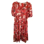 Red Cotton Ulla Johnson Dress