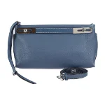 Blue Leather Loewe Clutch