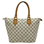 White Fabric Louis Vuitton Saleya