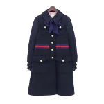 Navy Wool Gucci Coat