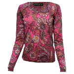 Pink Wool Etro Top