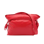 Red Leather Loewe Shoulder Bag