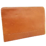 Brown Leather Loewe Clutch