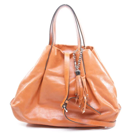 Brown Leather Coccinelle Handbag