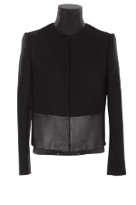 Black Wool Joseph Jacket