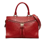 Red Leather Louis Vuitton Sully