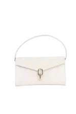 White Leather Anine Bing Handbag