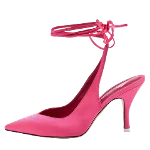 Pink Satin The Attico Heels