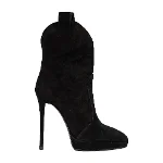 Black Suede Giuseppe Zanotti Boots