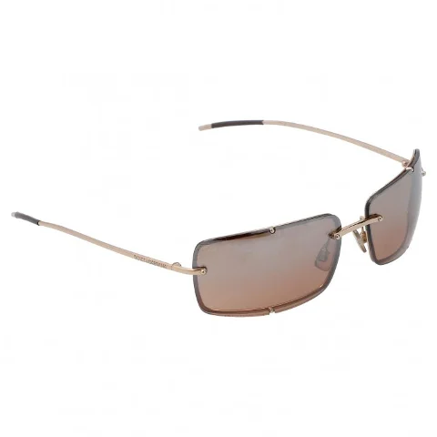 Brown Metal Dolce & Gabbana Sunglasses