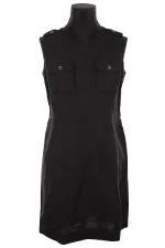 Black Linen Calvin Klein Dress