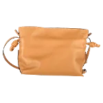 Brown Leather Loewe Clutch