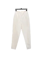 White Cotton Max Mara Pants