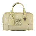 White Leather Loewe Amazona