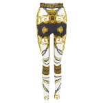 Multicolor Fabric Versace Pants