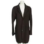 Brown Fabric Ermenegildo Zegna Coat