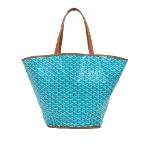 Blue Fabric Goyard Tote