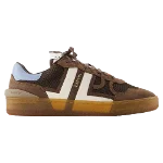 Brown Leather Lanvin Sneakers