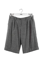 Grey Wool Michael Kors Shorts